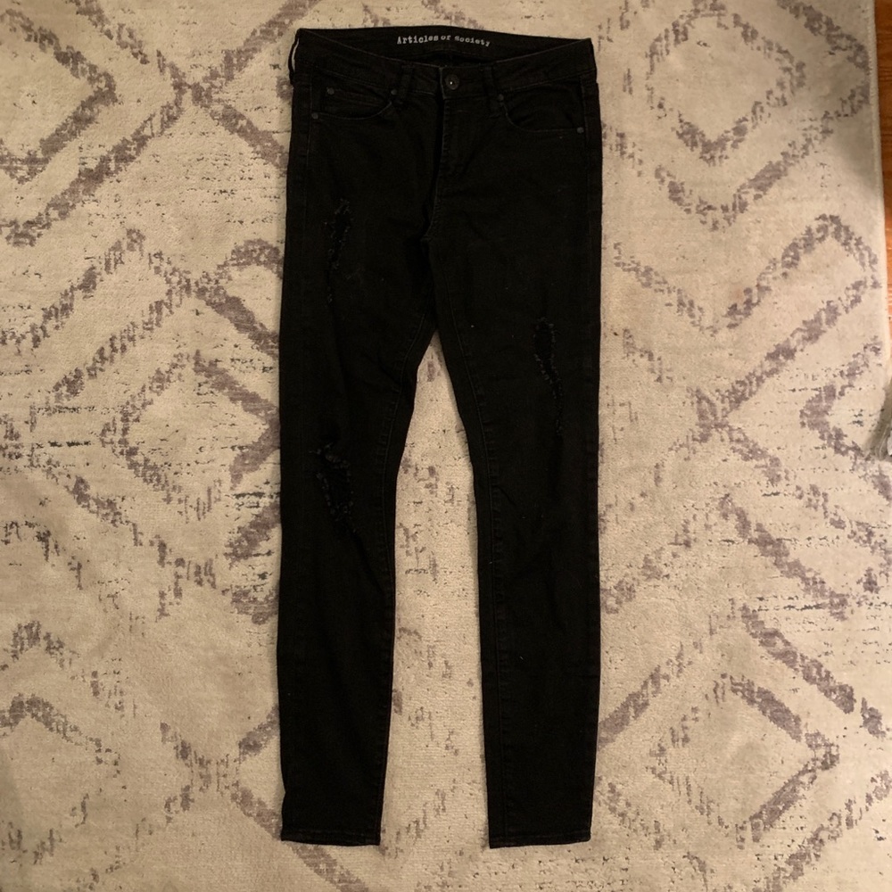 Articles Of Society | Sarah Distressed | Skinny Jeans - Picture 5 of 6